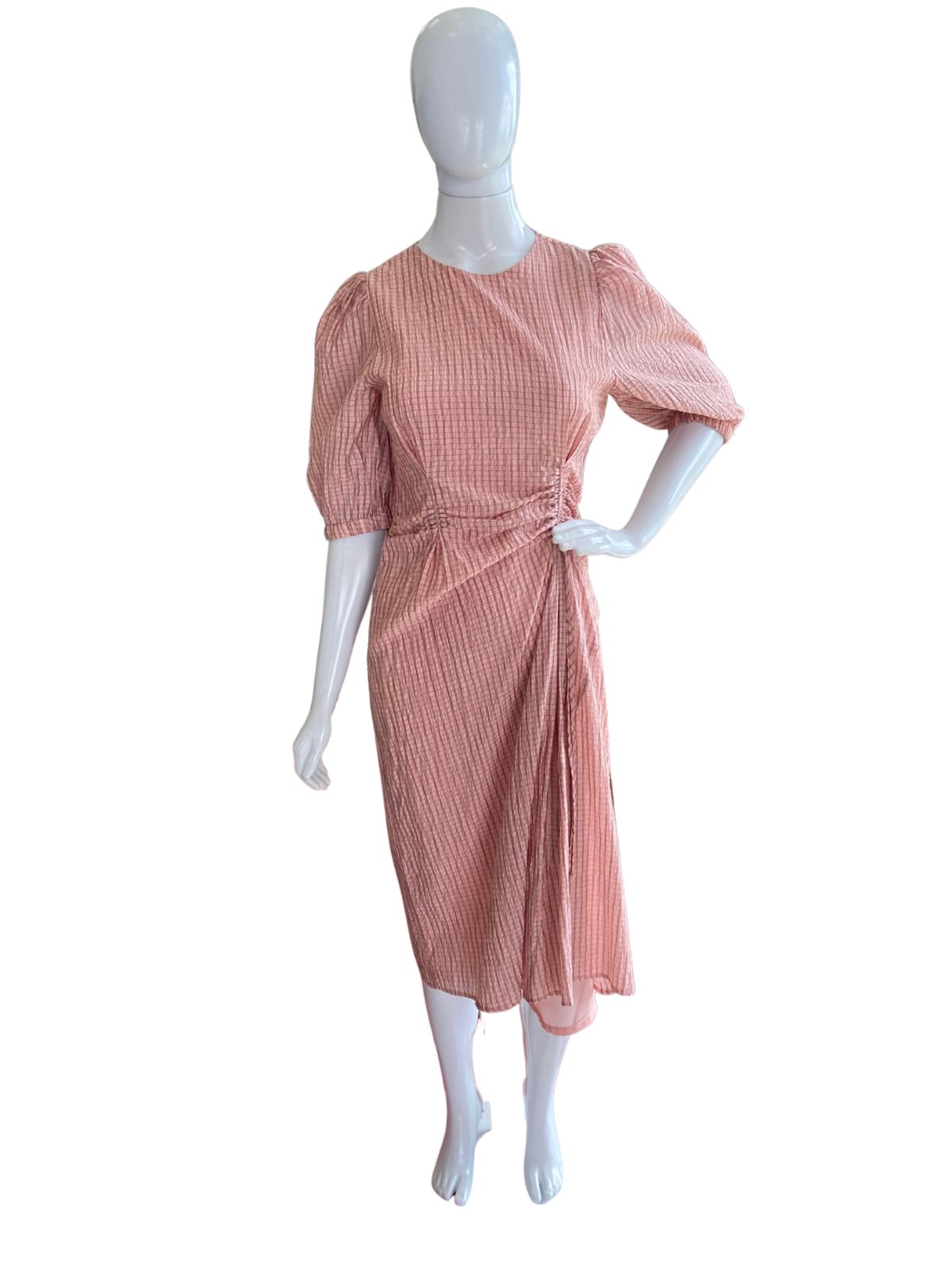 Vestido ZARA, rosê, Tam P/M