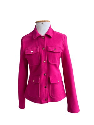 Casaco AISHTY, cor rosa, Tam P