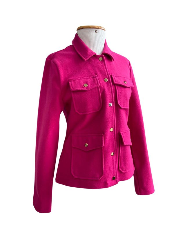 Casaco AISHTY, cor rosa, Tam P
