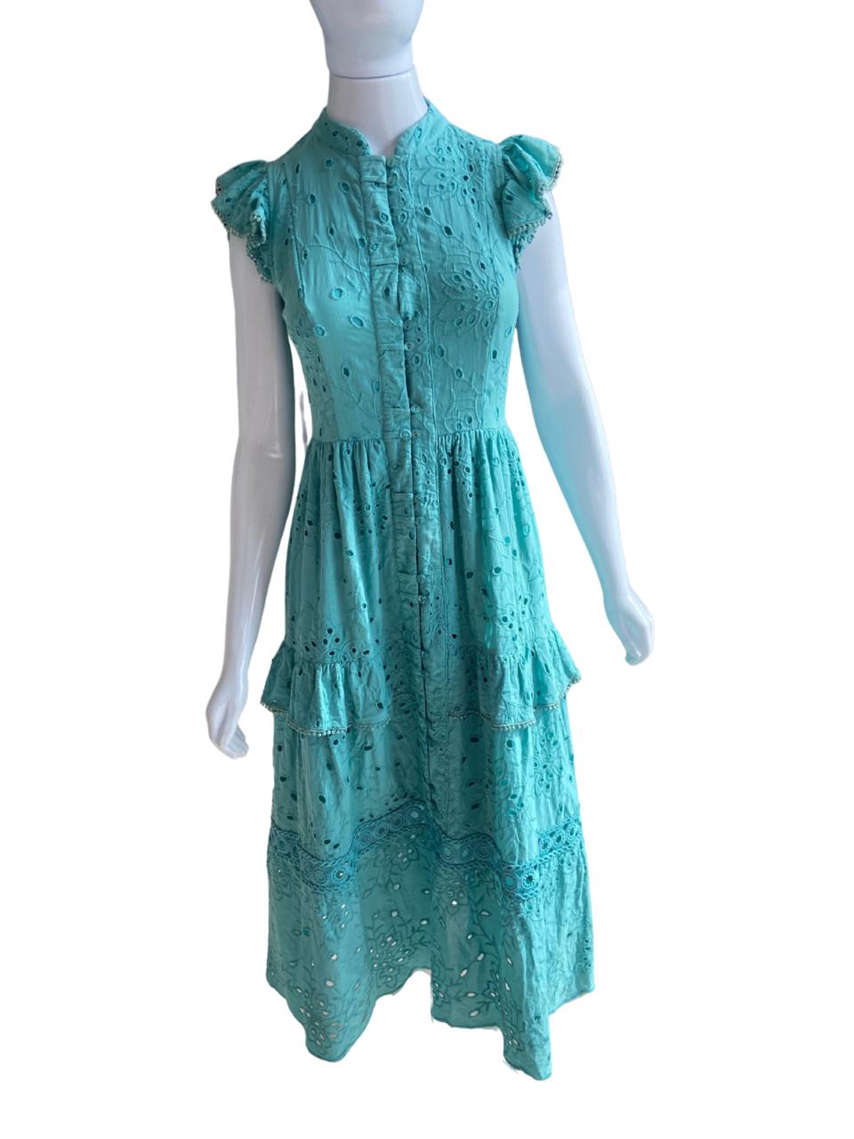 Vestido em lese OXO PAXO, Tam P