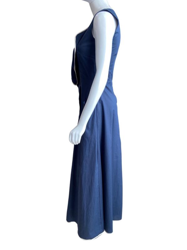 Vestido azul marinho B.BUCLÉ, Tam P