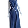 Vestido azul marinho B.BUCLÉ, Tam P